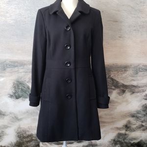 Women's Old Navy black wool blend coat sz S